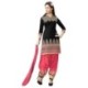 Aashvi Creation Black Cotton Unstitched Dress Material