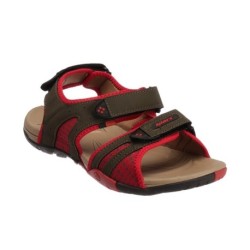 Sparx Green and Red Floater Sandals