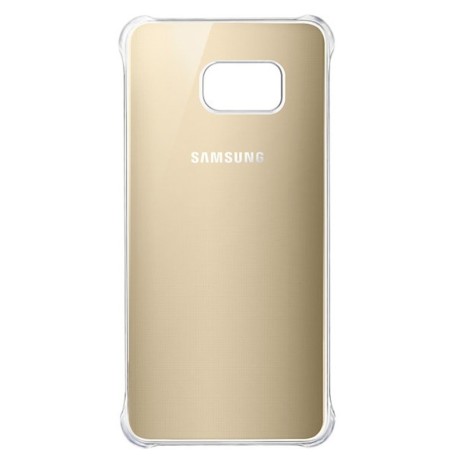 Samsung Back Cover For Samsung Galaxy S6 Edge + (golden)