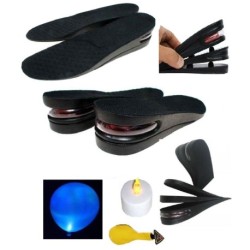 Sangaitap 6cm Air Cushioned Height Increasing Insoles + Led Balloon + Led Candle