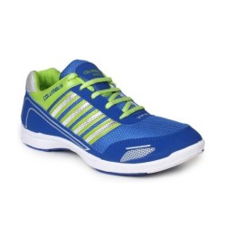 Columbus Green Mesh/textile Running Sport Shoes