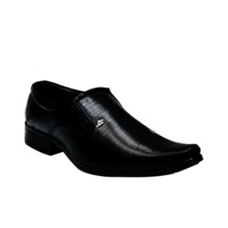 Kraasa Black Formal Shoes
