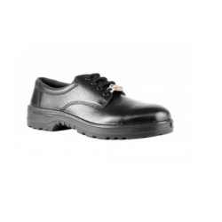 Liberty Black Leather Safety Shoes