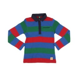 United Colors Of Benetton Multicolored Striped Polo T-Shirt