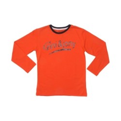 Gini & Jony Orange Round Neck T Shirt