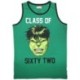 Avengers Green & Black Sleeveless Class Of Sixty Two Graphic T-shirt