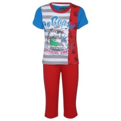 SDL By Sweet Dreams Blue & Red Clothing Set