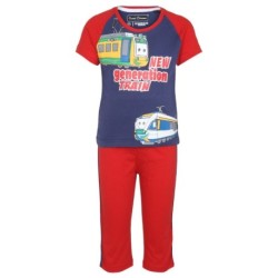 SDL By Sweet Dreams Red & Blue Clothing Set
