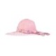 Fabseasons Peach Polyester Fidora Hat