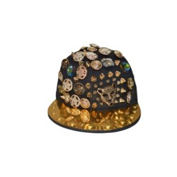 Swagger Swag King 3D Studded Snapback Hiphop Cap