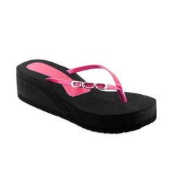 Shoe Lab Pink Slippers & Flip Flops