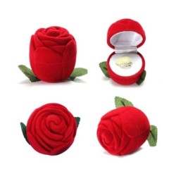 Shilpi Handicrafts Red Coloured Fabric Designer Ring box