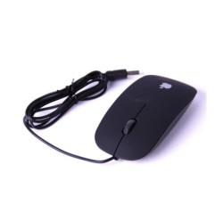 Iconnect World Slim 3d Optical Usb Mouse For Laptop And Desktop - Black