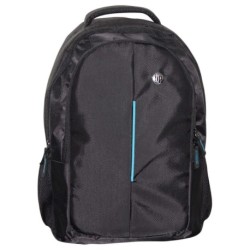 Black Polyester Backpack Manufactured For HP Laptops