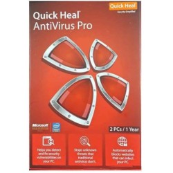 Quick Heal Antivirus Pro Latest Version (2 PC/1 Year)
