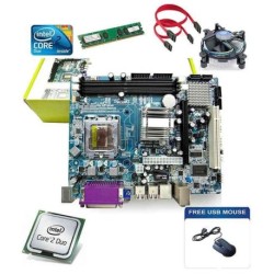 Zebronic Kit 1.1 Ghz Intel Core2Duo ,Motherboard ,Fan & 1GB Ram, Mouse
