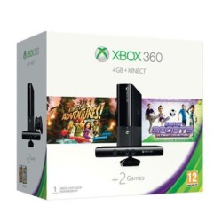 Microsoft Xbox 360 4GB Kinect With Kinect Adventures And Kinect Sports Ultimate