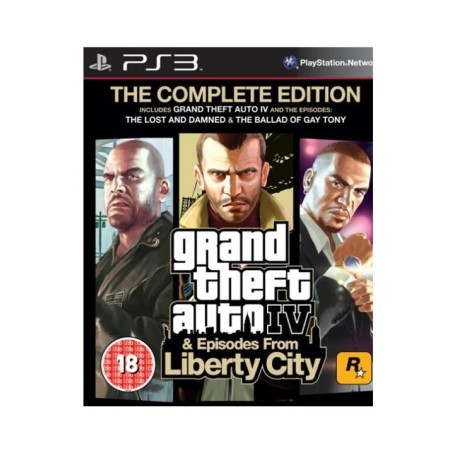 GTA Pack ( GTA IV + GTA Episodes from Liberty City ) PS3