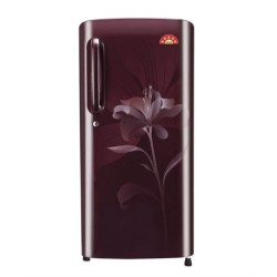 LG 190 LTR 5 Star GL-B201ASLN Direct Cool Refrigerator - Scarlet Lily
