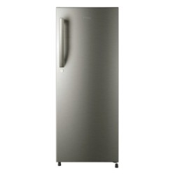 Haier 195 LTR HRD-2157BS-R Direct Cool Refrigerator - Brushed Silver