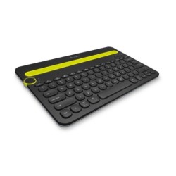 Logitech k480 Bluetooth External Keyboard Black - For Tablets, Mobiles, Laptops & Desktops