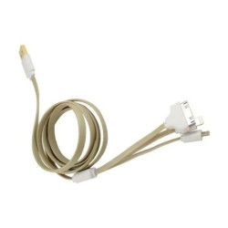 Callmate 4-in-1 USB Data Cable For Apple iPad 2 Golden