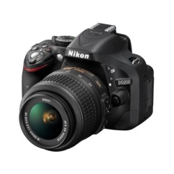Nikon D5200 with 18-55mm Lens + 55-200mm