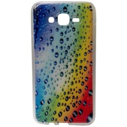 Kelpuj Printed Back Cover for Samsung Galaxy J7 -Multi Color