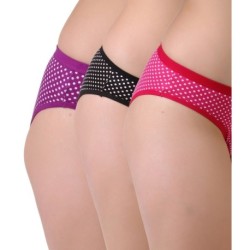 YOURSECRET INNERWEAR Multi Color Cotton Panties Pack of 3