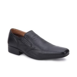 Red Tape Black Formal Shoes