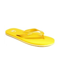 United Colors Of Benetton Yellow Flip Flops