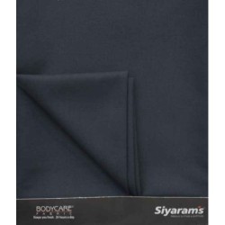 Siyaram Blue Cotton Blend Unstitched Pant Piece