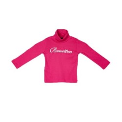 United Colors of Benetton Red Cotton Long Sleeve T-Shirt