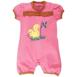 Snuggles Pink Romper